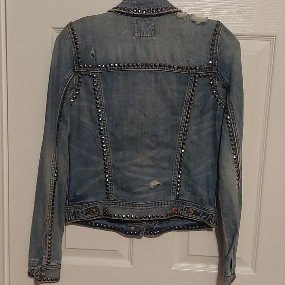 American Eagle- Rhinestone/Studded Jacket XS - Picture 4 of 5